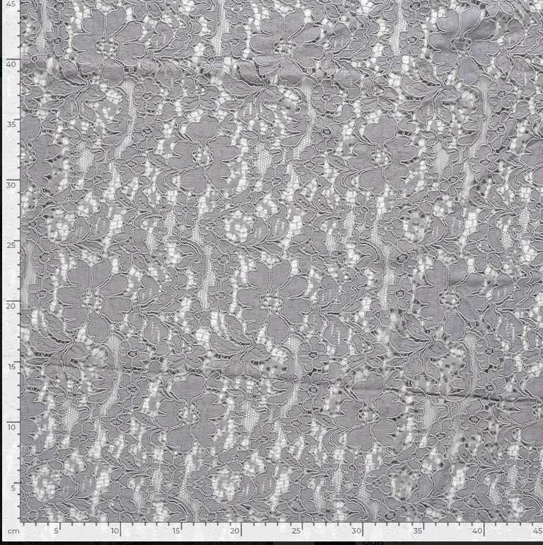 Kant Polyamide/Katoen Light Grey