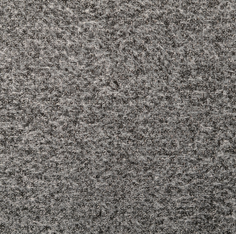 Mantelstof met Lurex Grey Melange