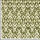 Matelassé Velvet Ecru/Olive