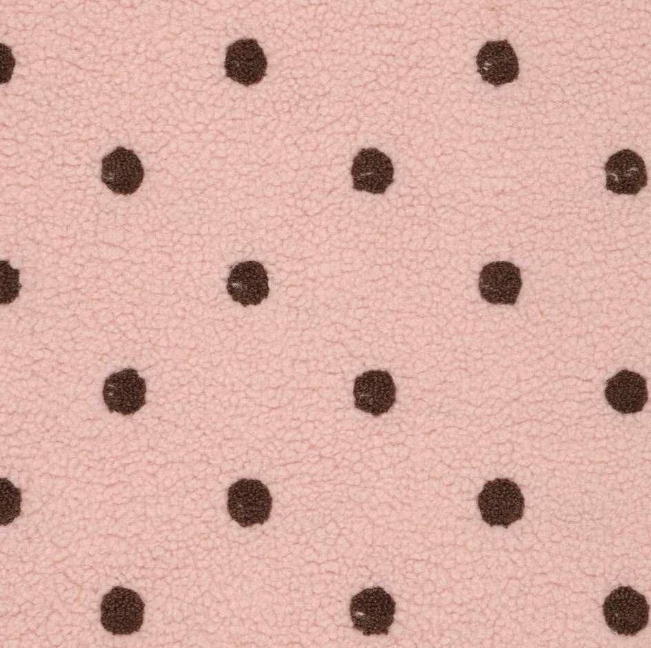 Teddy Dot Embroidery Rose