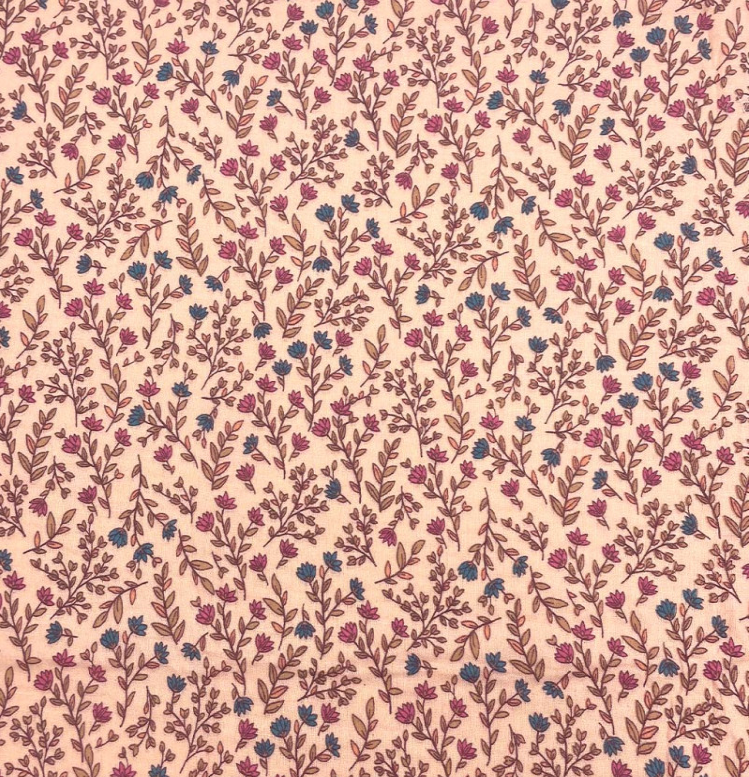 Double Gauze Petits Fleurs Madeleine - Skin