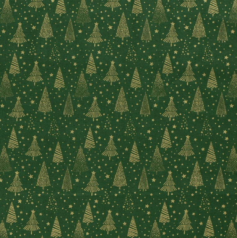 Kerst - Foil Kerstboom - Groen