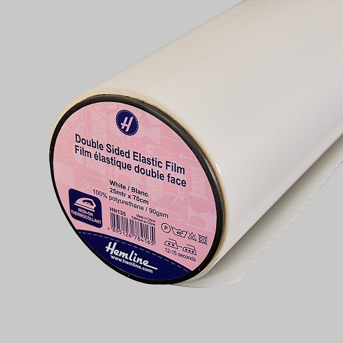 Elastische film tweezijdig klevend 90g/m2