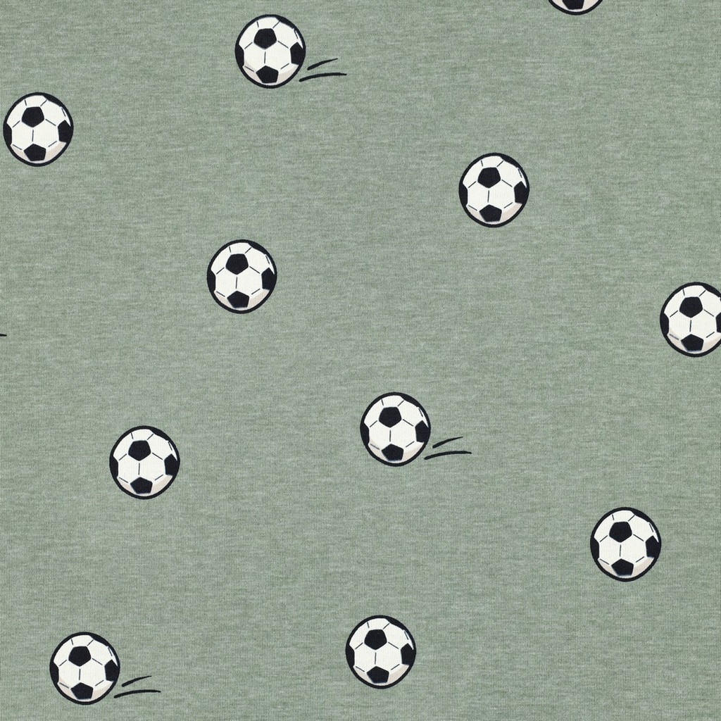 Jersey Melange Soccerballs Green