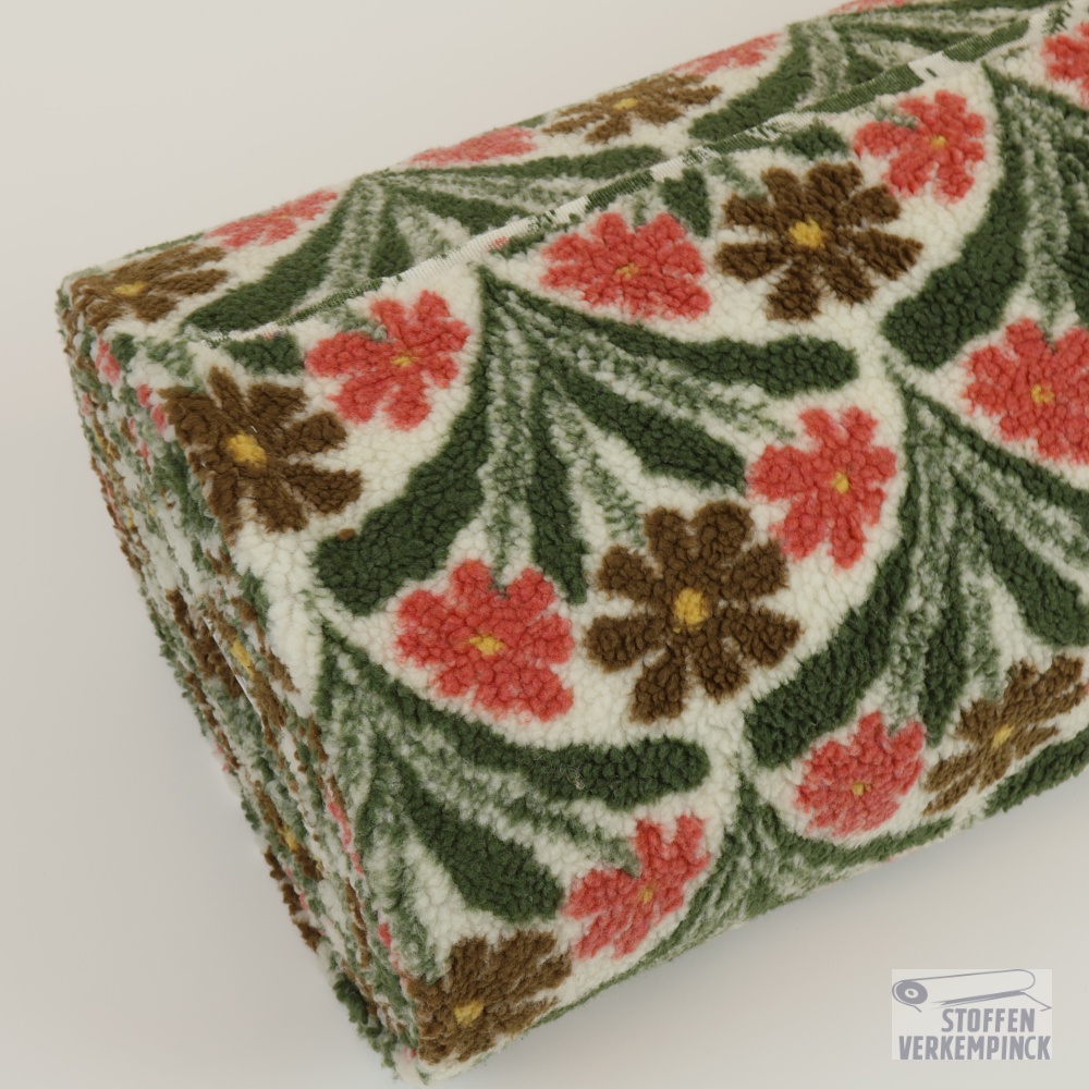 Teddy Jacquard Flower Ornament