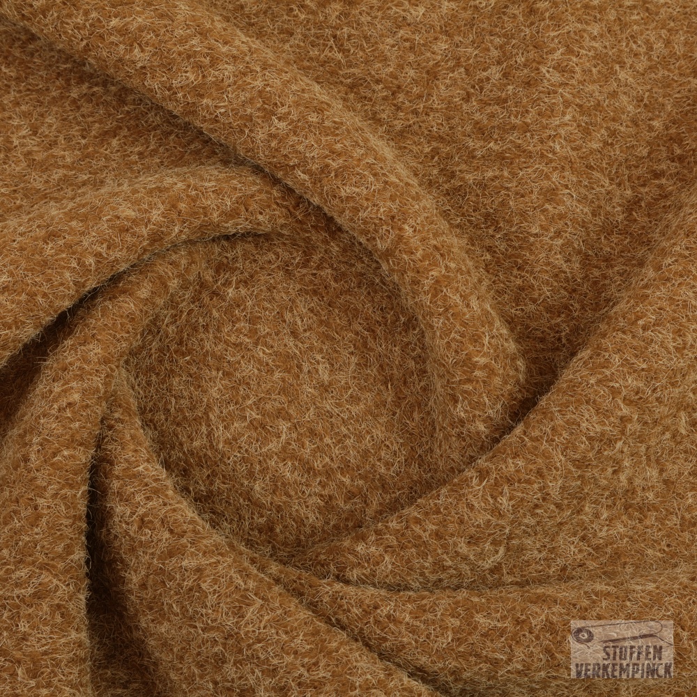 Jacket Fancy Wool Touch Caramel