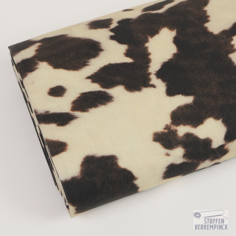 Jeans Print Cowskinn Brown