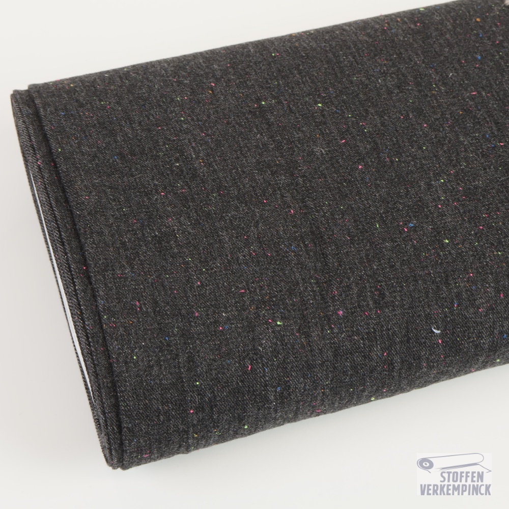 Jeans Multicolor Spickled Black