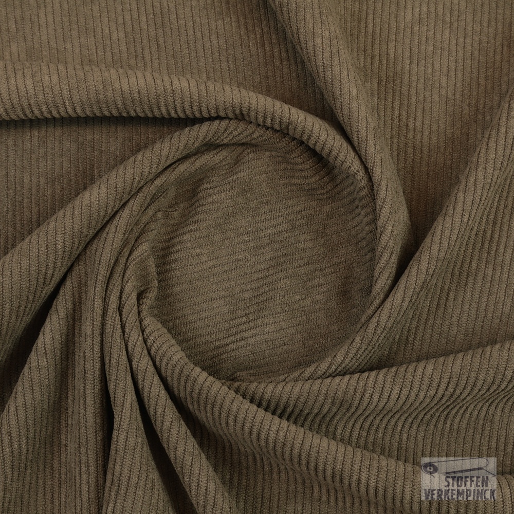 Corduroy Soepel Stretch Brown