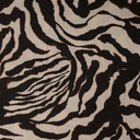 Jersey Print Flora Coffeebrown/Ecru