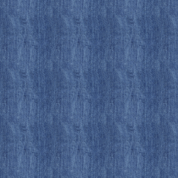 French Terry Digital Denimblue Uni