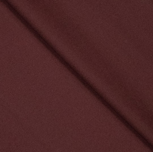 Katoen/Elasthane Peach Finish Donker Bordeaux