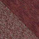 Jersey Polyester/Katoen Brushed Melange Bordeaux