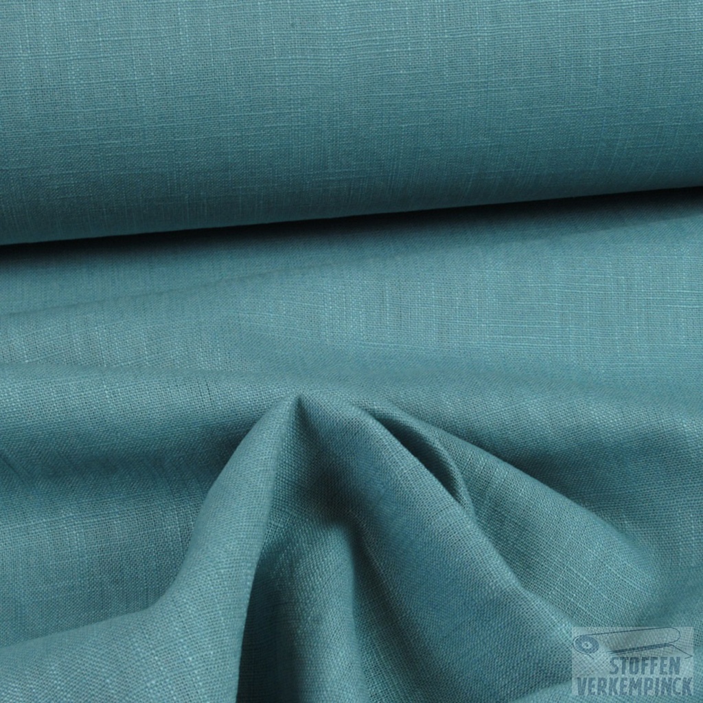 Linnen Teal