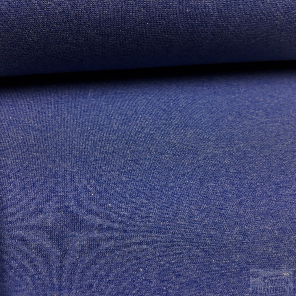 Boordstof Blauw Mélange