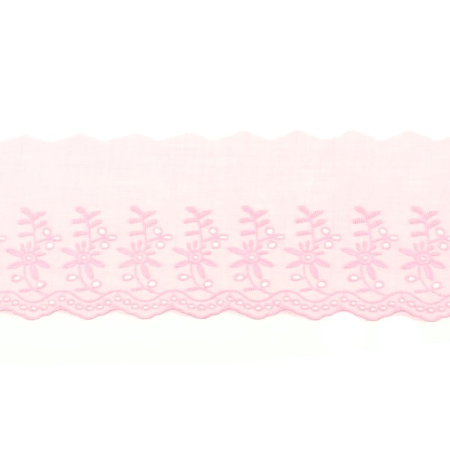 Broderie Kant Dubbele Bloem