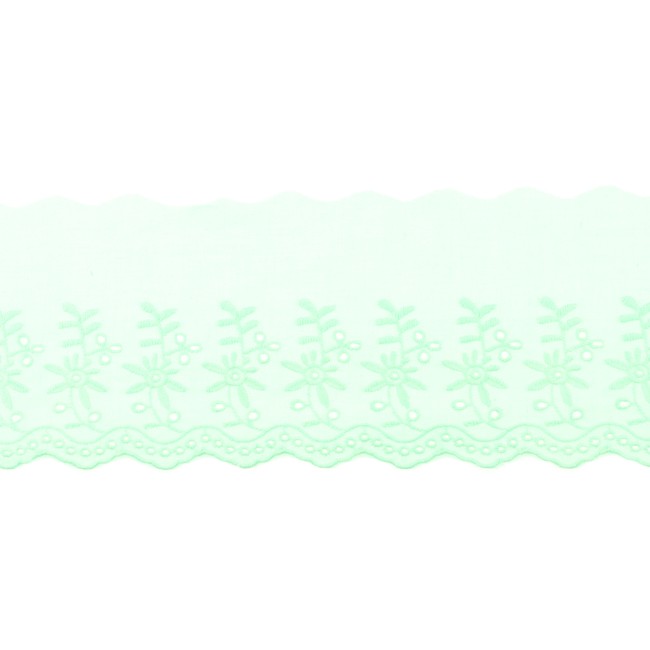 Broderie Kant Dubbele Bloem