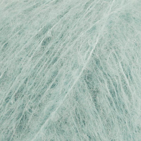 DROPS BRUSHED ALPACA SILK UNI COLOUR 15 light sea green