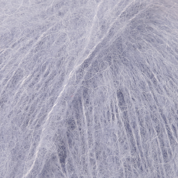 DROPS BRUSHED ALPACA SILK UNI COLOUR 17 light lavender