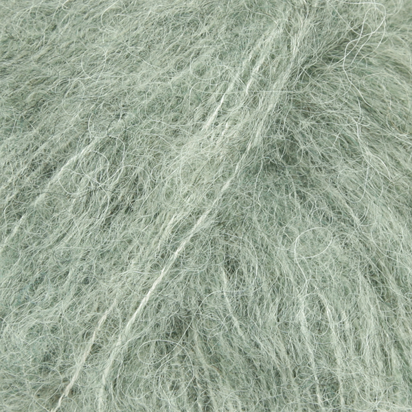 DROPS BRUSHED ALPACA SILK UNI COLOUR 21 sage green