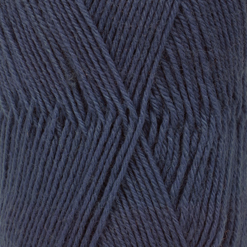 DROPS FABEL UNI COLOUR 107 blue