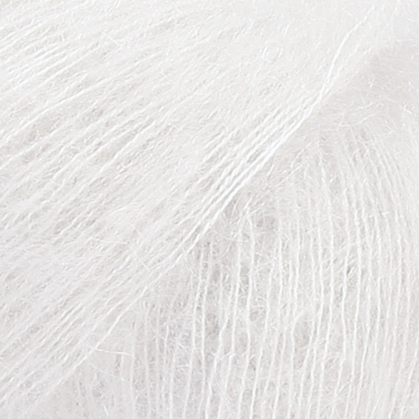 DROPS KID-SILK UNI COLOUR 38 chalk