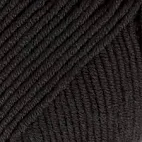 DROPS MERINO EXTRA FINE UNI COLOUR 02 black