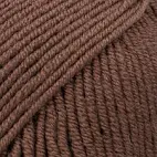 DROPS MERINO EXTRA FINE UNI COLOUR 49 chocolate