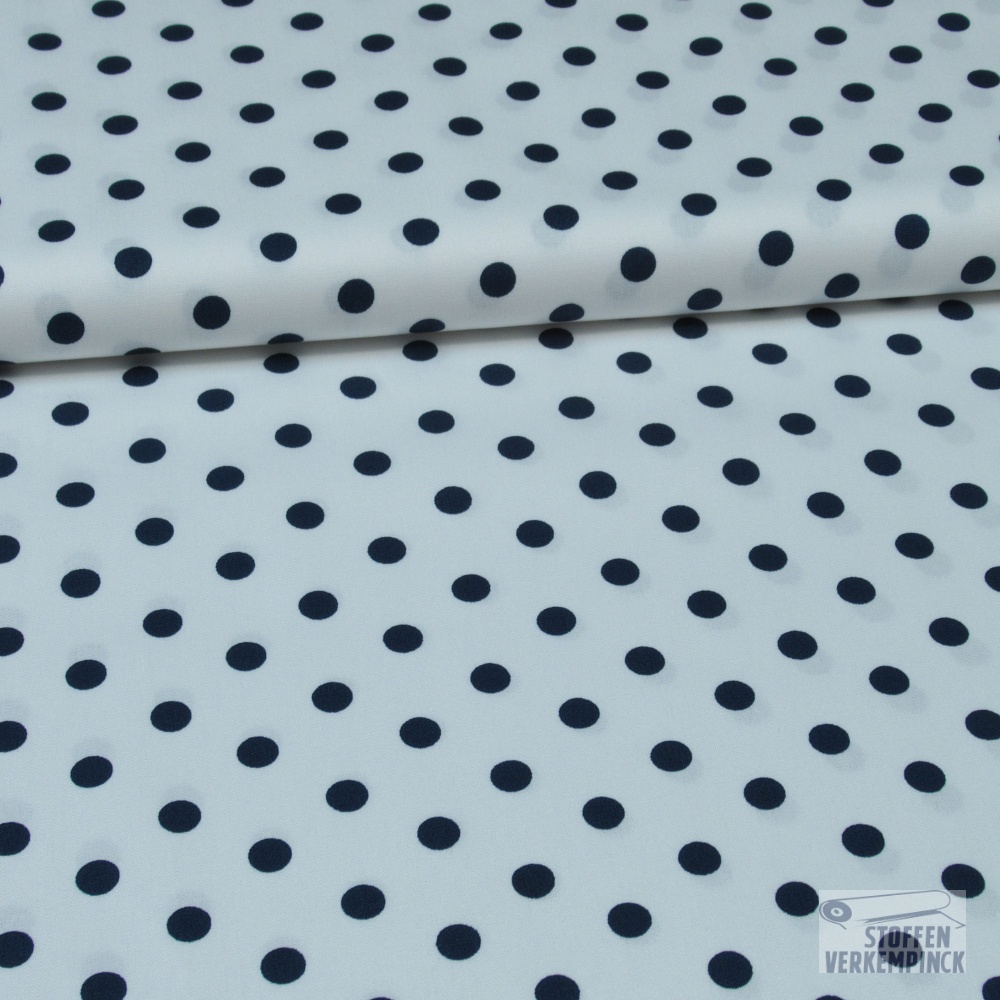 Dots Wit & Blauw