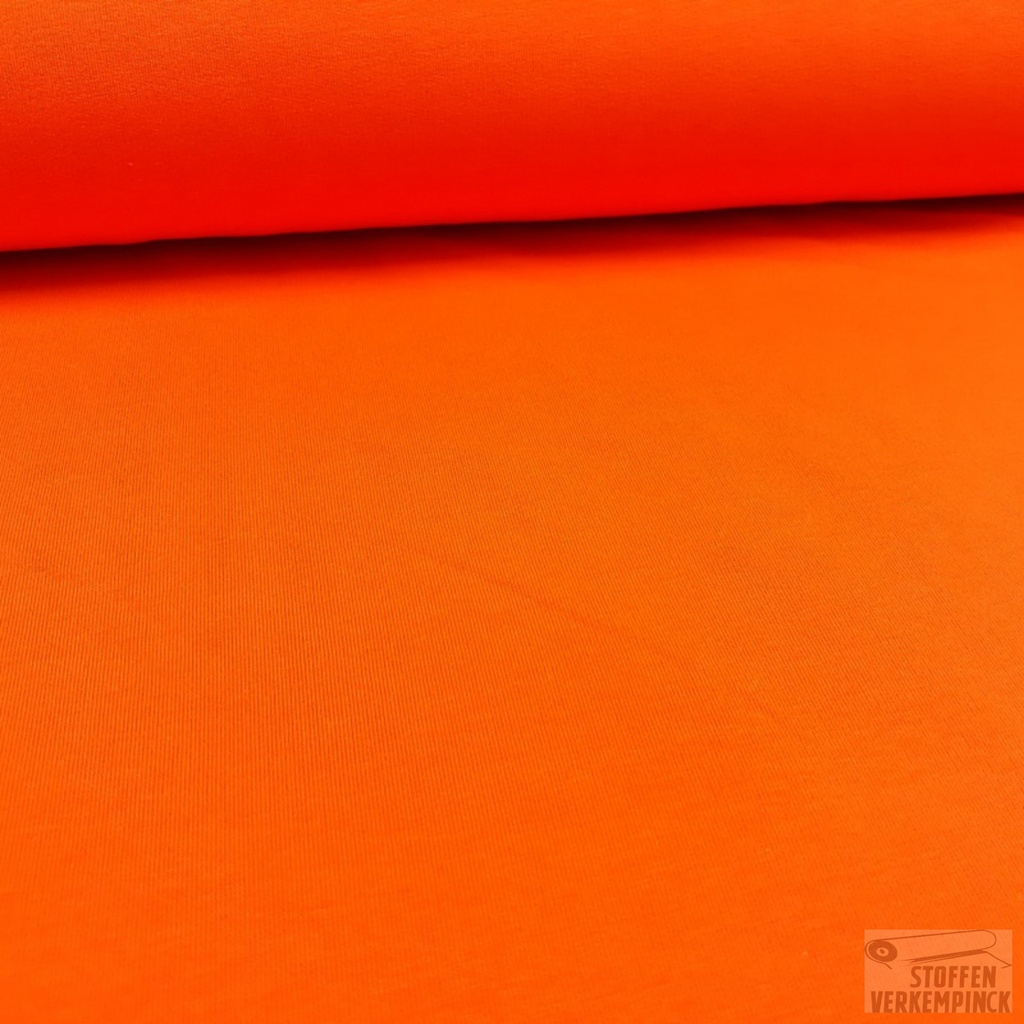 French Terry Brushed Orange