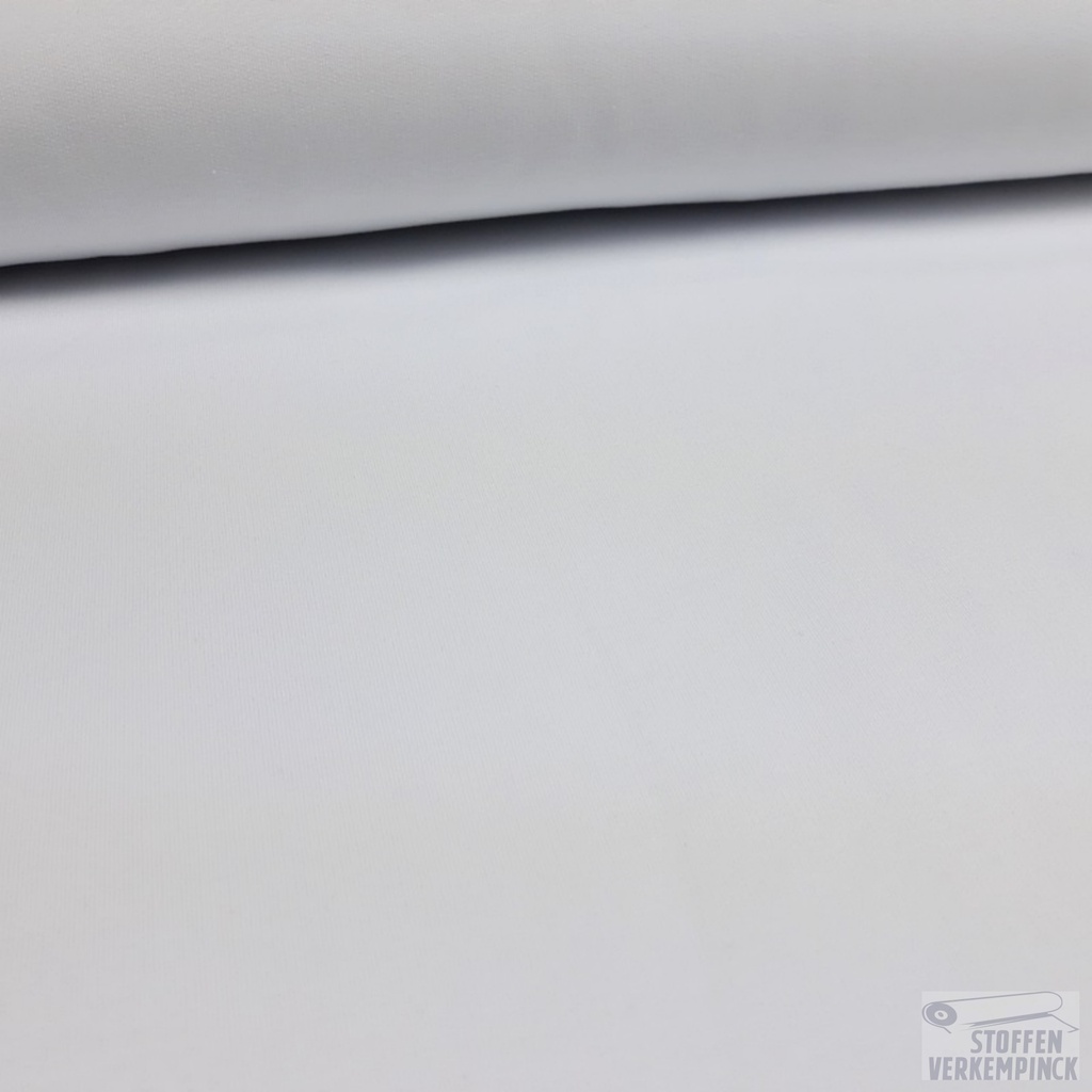 French Terry Brushed White