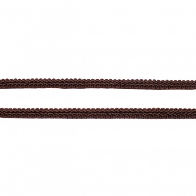Galonband 10mm Choco