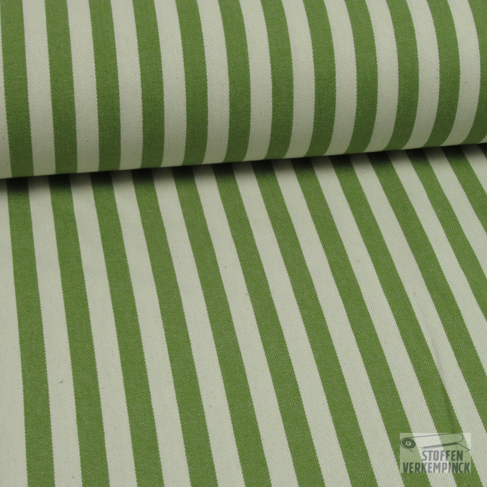 Jeans Vintage 1 cm. Streep Lime