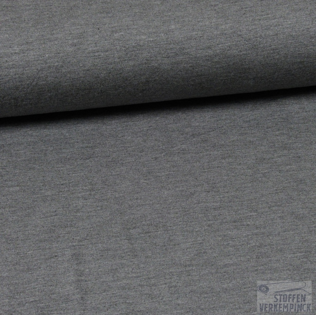 Jersey Bamboo Mélange Donker Grijs