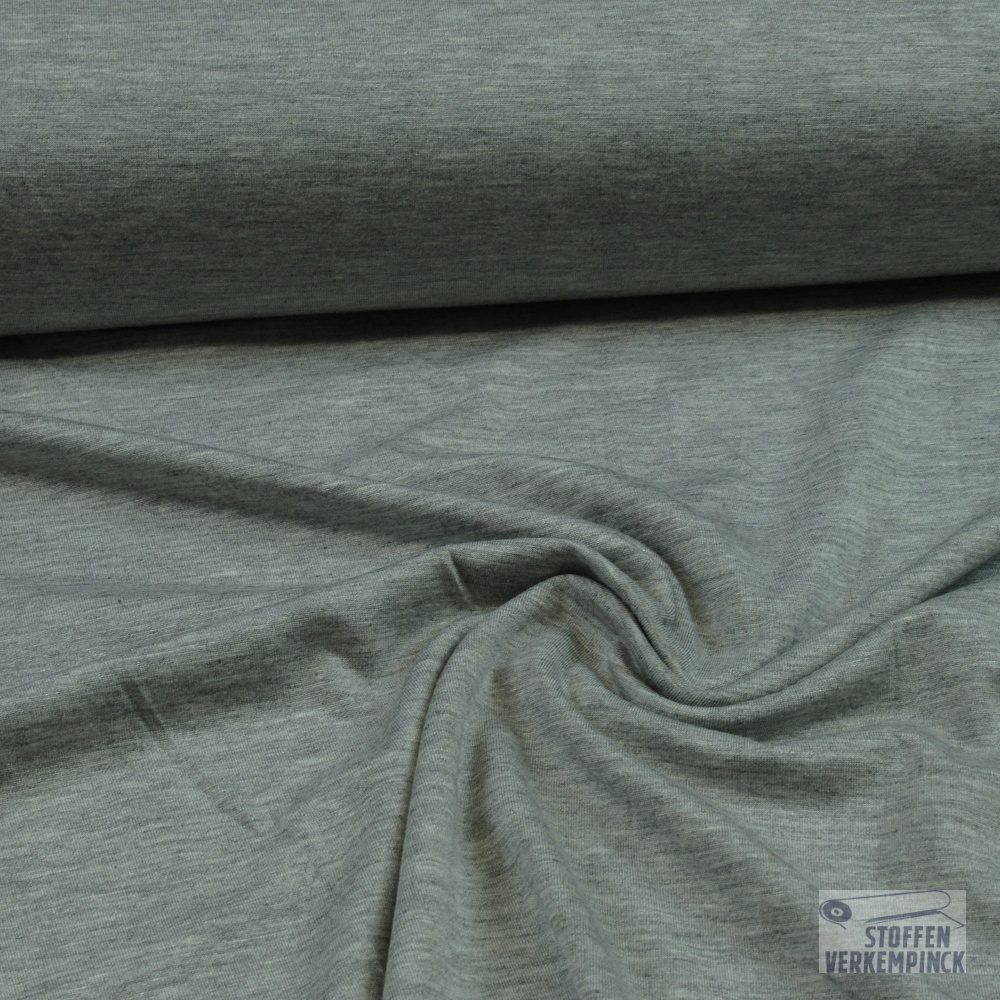 Jersey Bamboo Mélange Licht Grijs