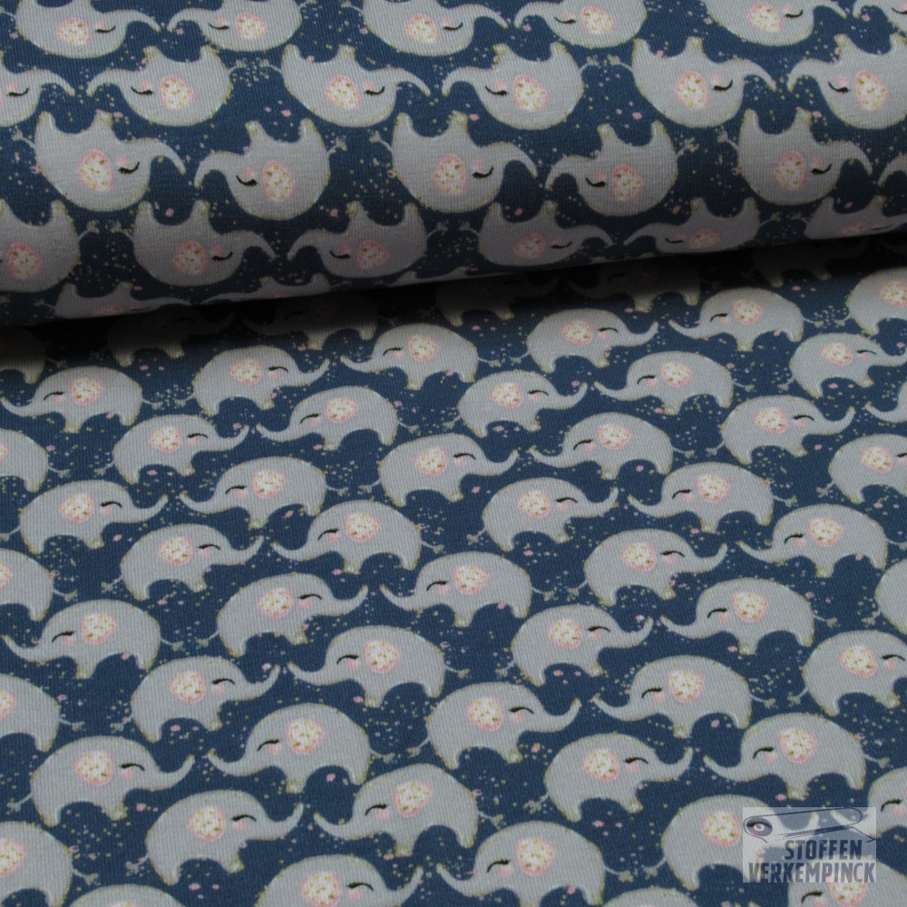 Jersey Digital Elephants Navy