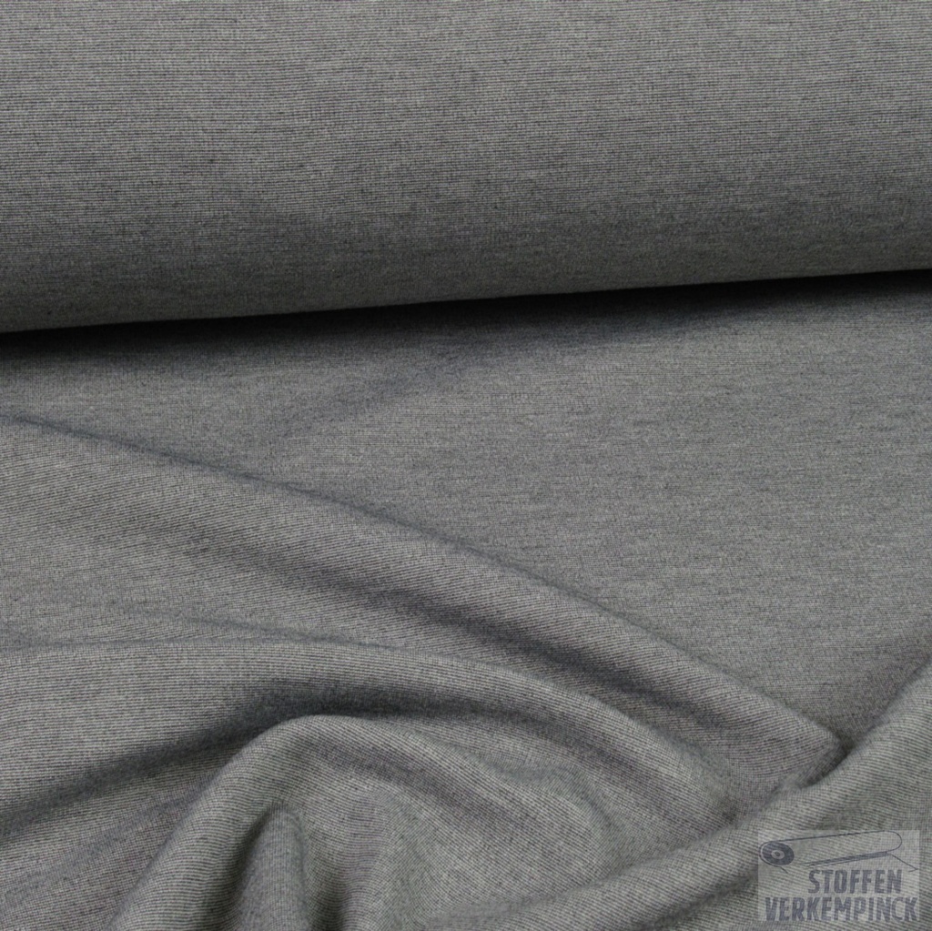 Jersey Milano Brushed Light Grey