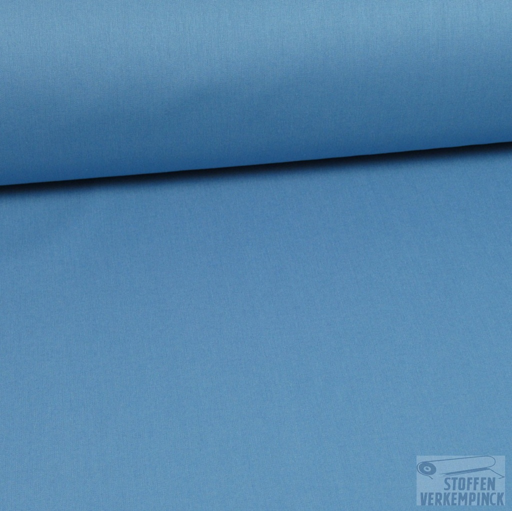 Katoen Uni Shadow Blue