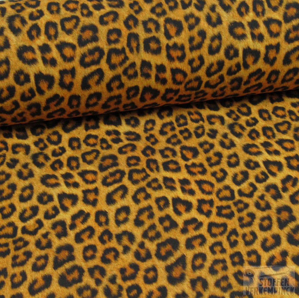 Katoen print luipaardpatroon