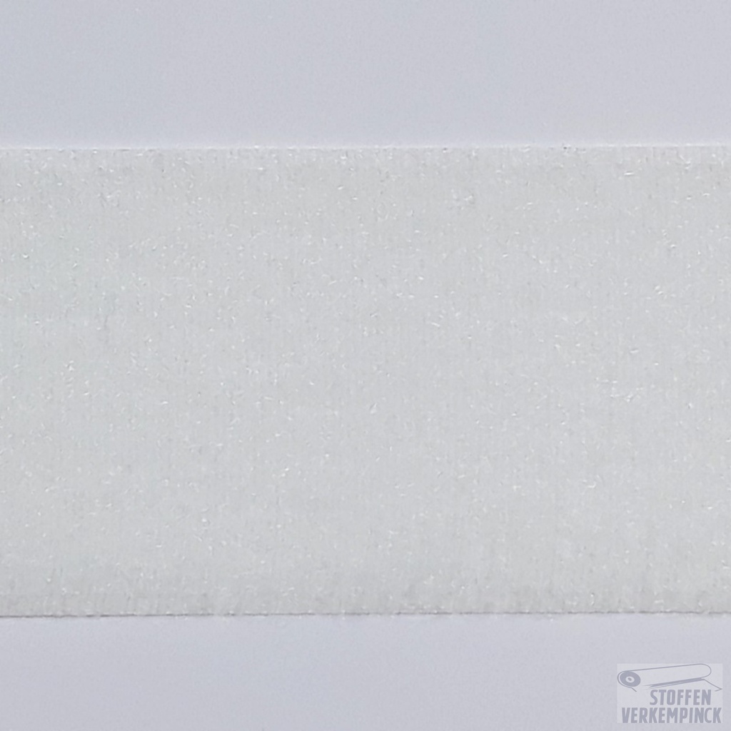 Klittenband Naaibaar Lus 50mm Wit