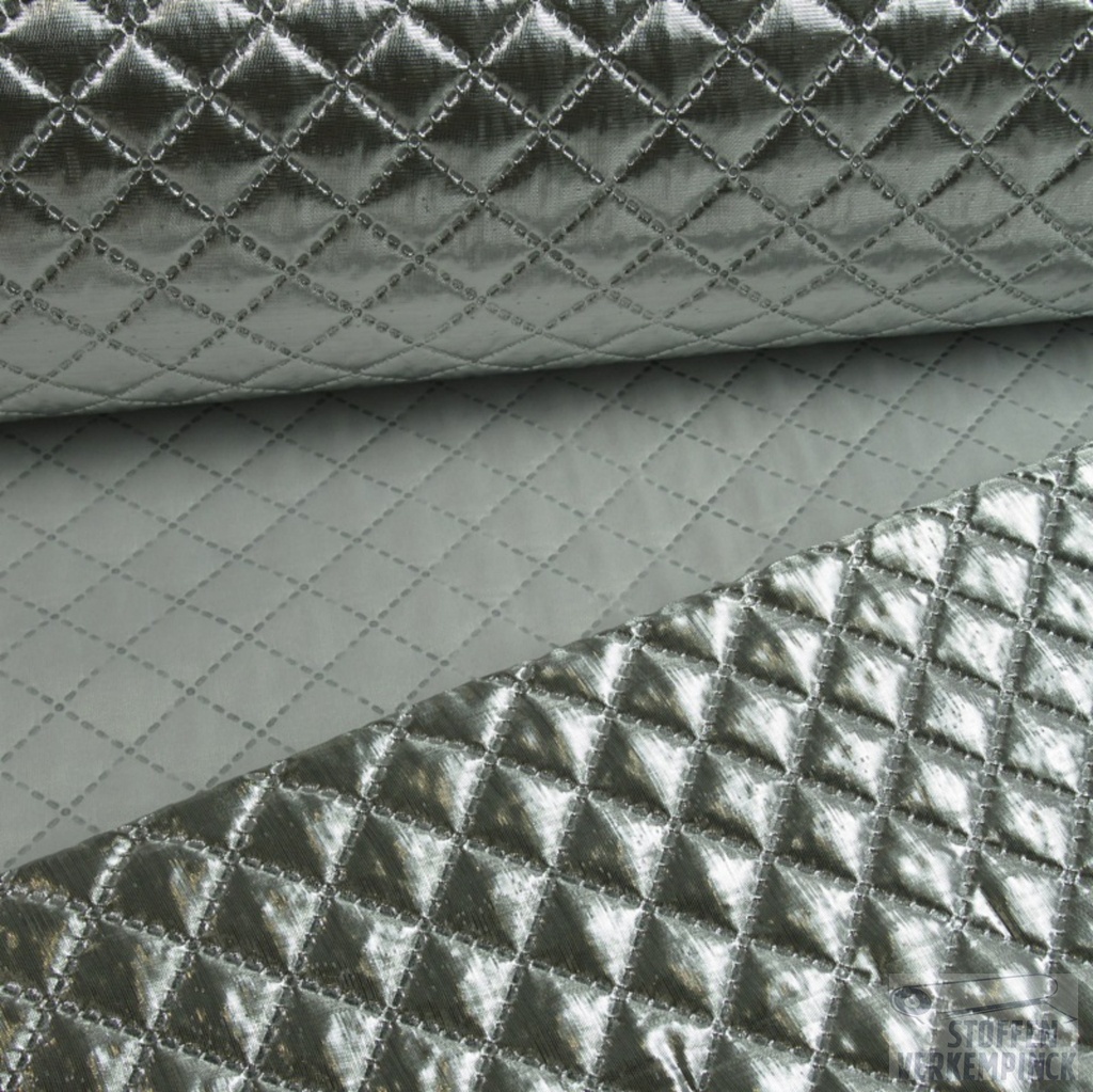 Matelassé Lame Silver