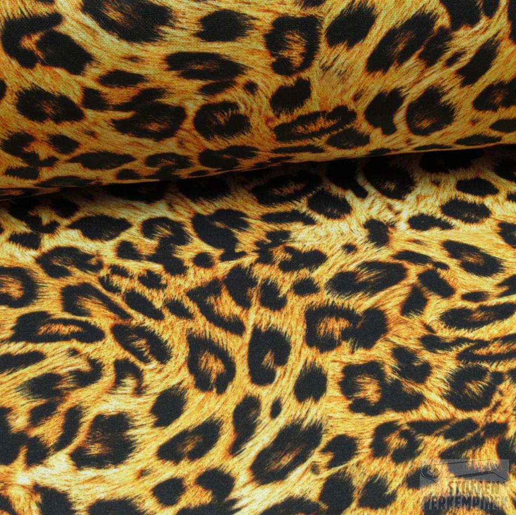 Polyester Print Leopard