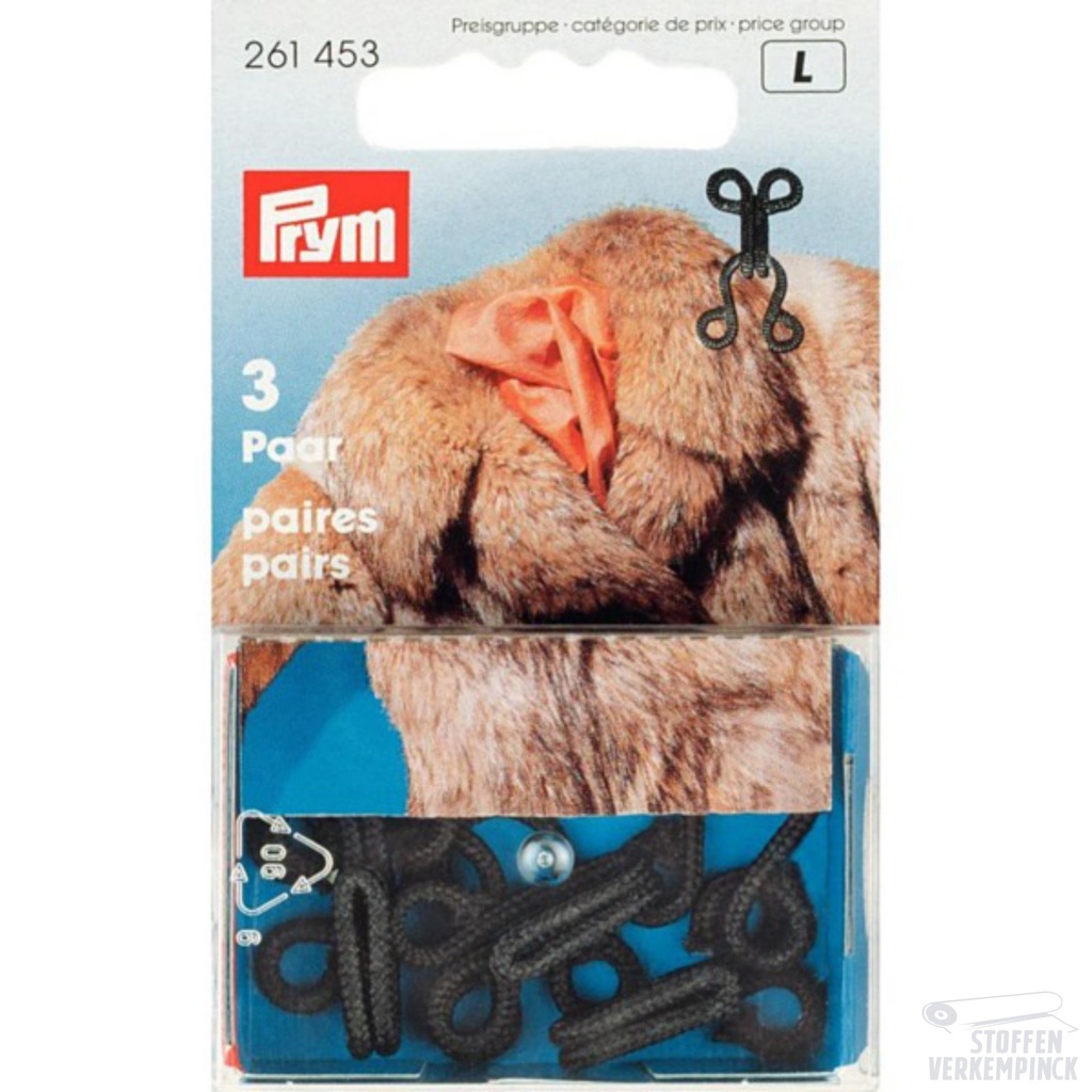 Prym Bonthaken & Ogen Zwart