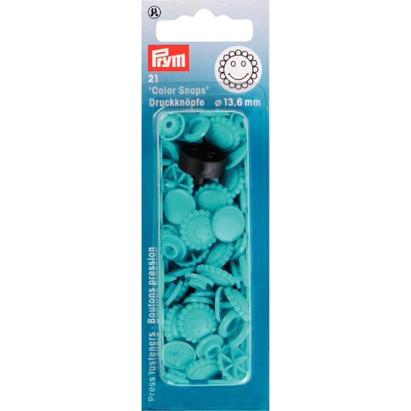 Prym Color Snaps Bloem - 30st