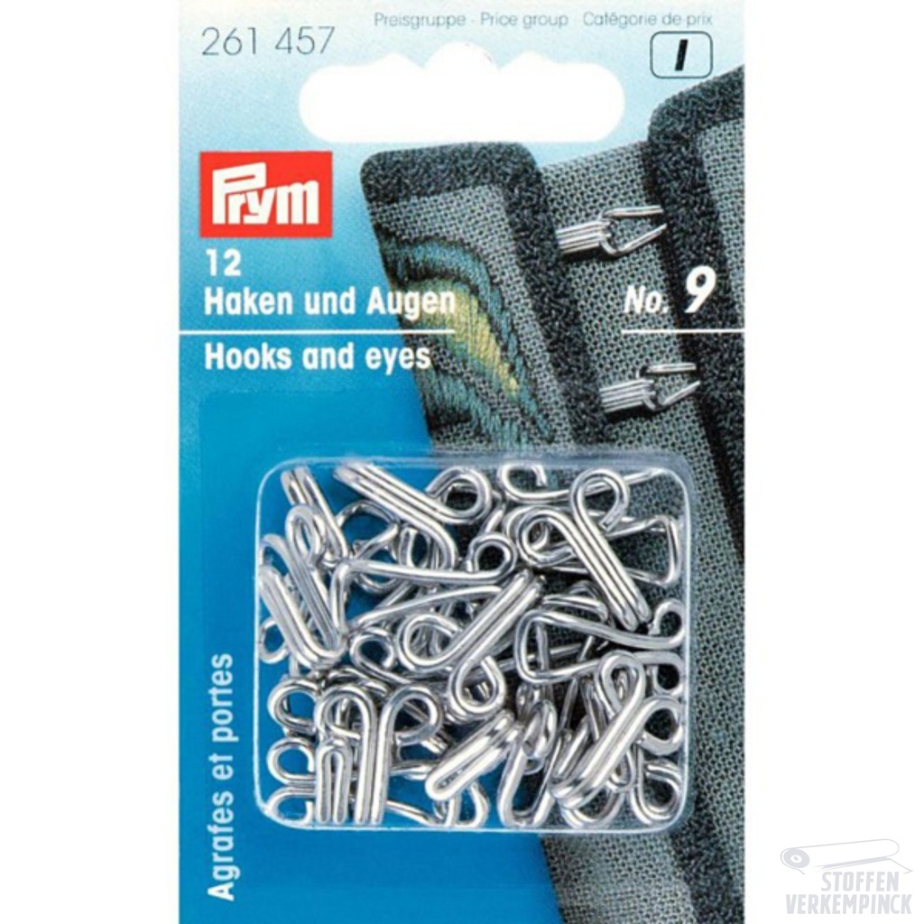 Prym Haken & Ogen Nr.9