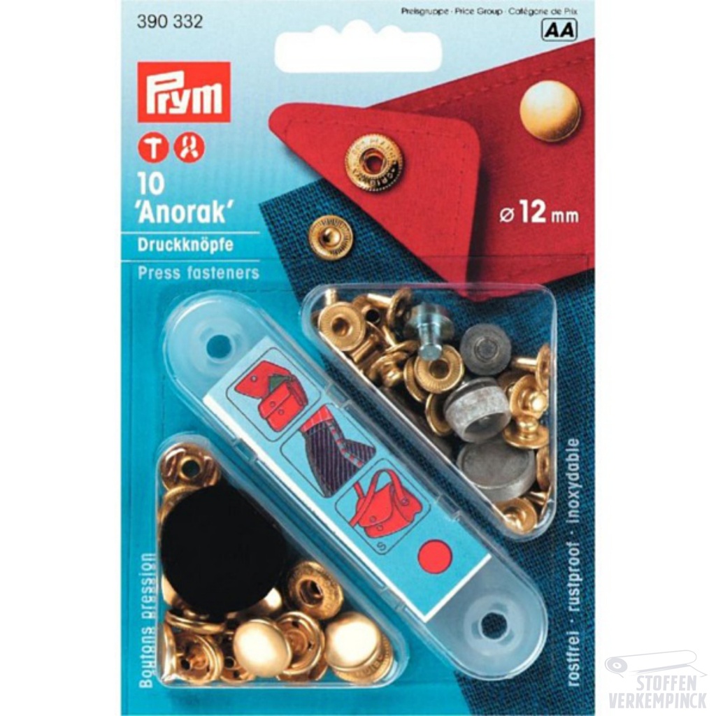 Prym Naaivrije Drukknopen 12mm