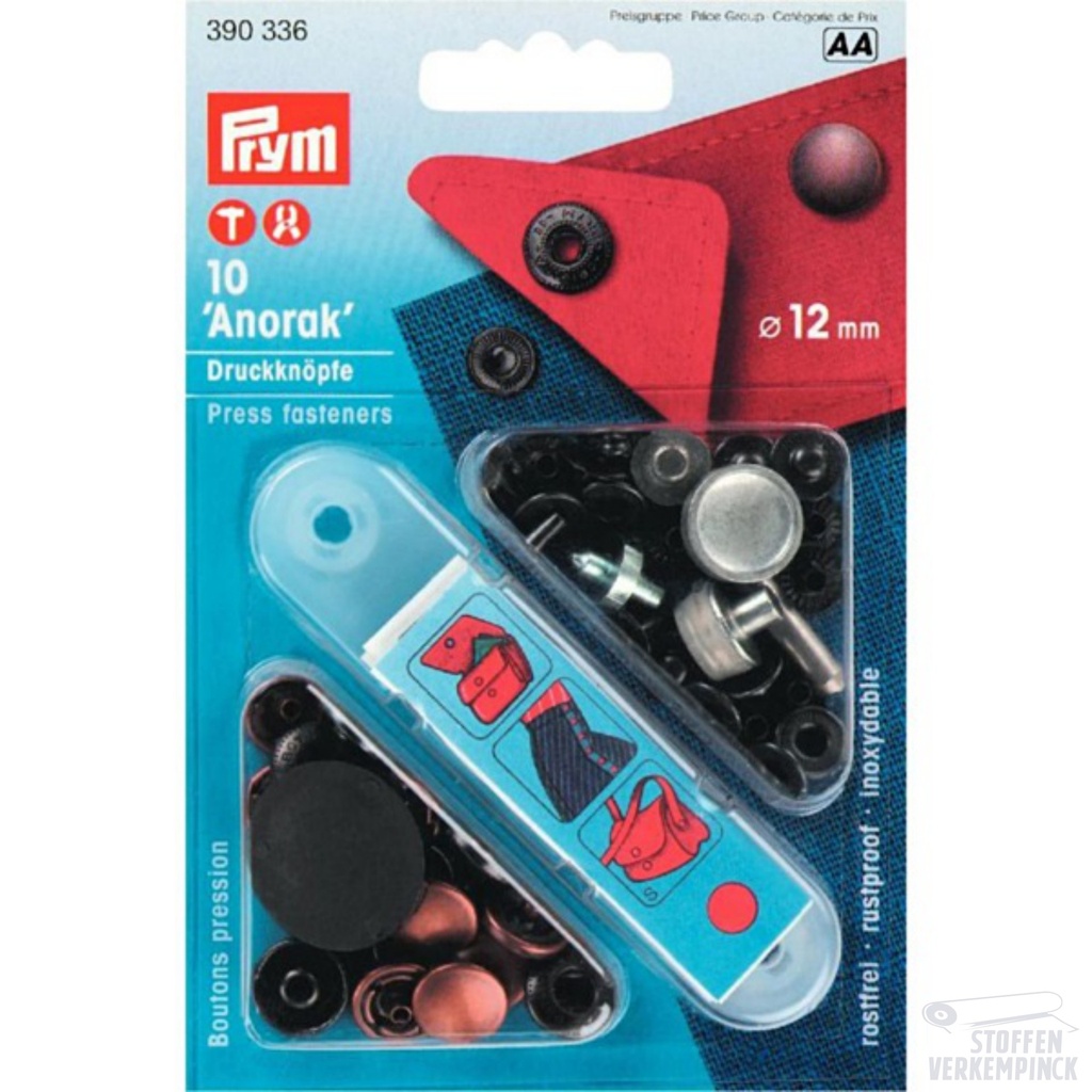 Prym Naaivrije Drukknopen 12mm