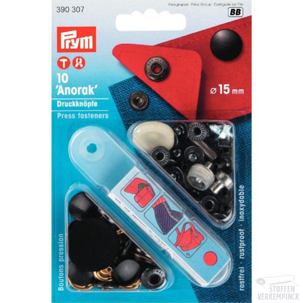 Prym Naaivrije Drukknopen 15mm