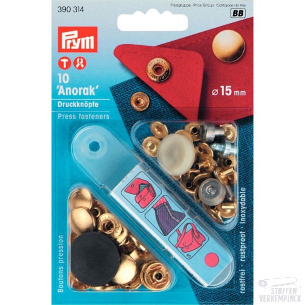 Prym Naaivrije Drukknopen 15mm