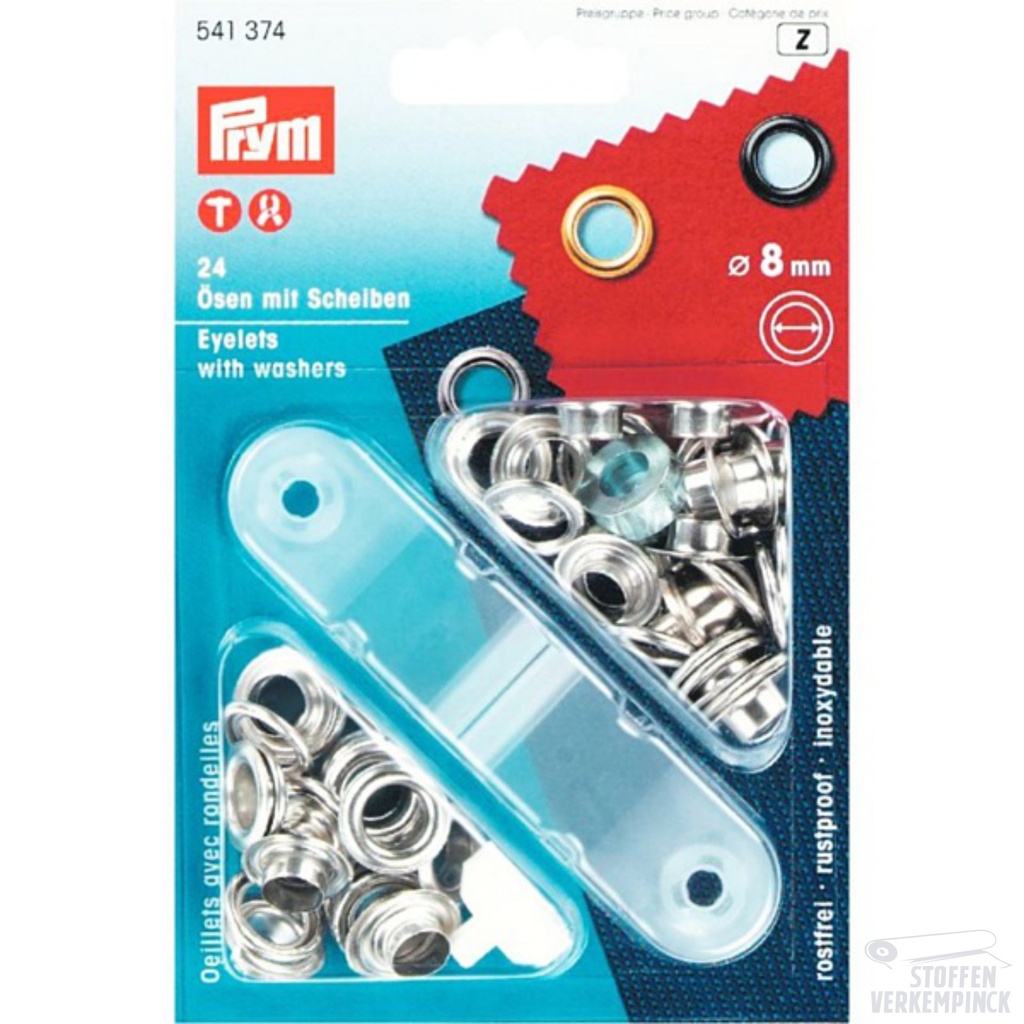 Prym Ringen & Schijven 8mm